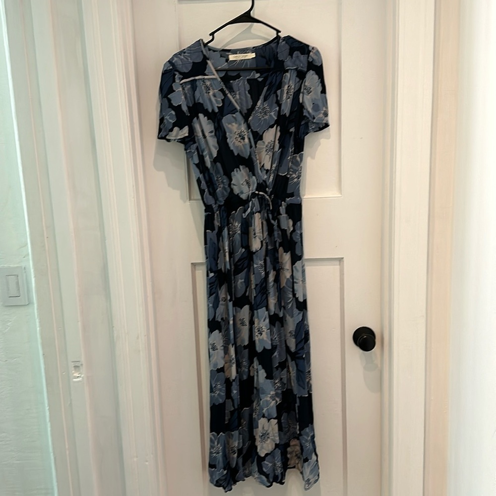 Christy Dawn Midi Dress - L  made from recycled fabric